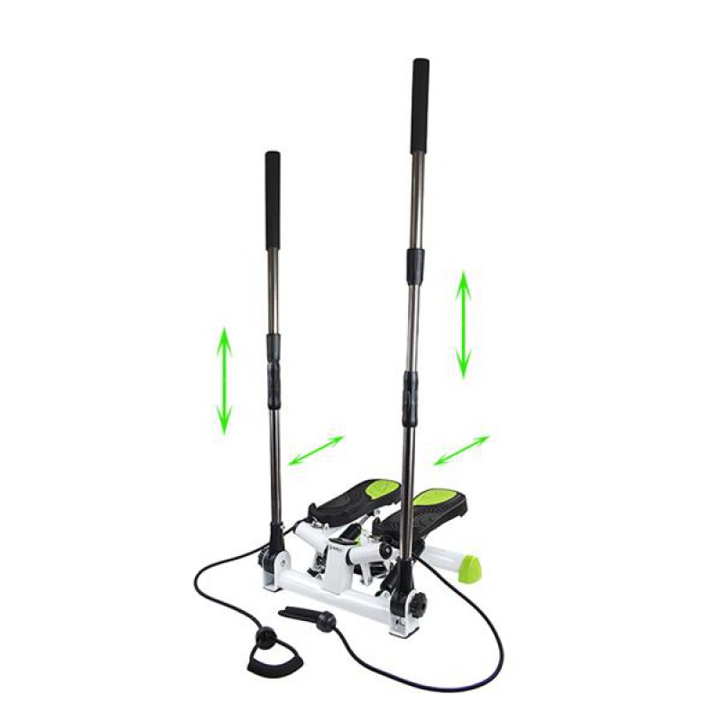 S3096 SLANTING STEPPER WITH ADJUSTABLE HANDLE AND ROPES HMS