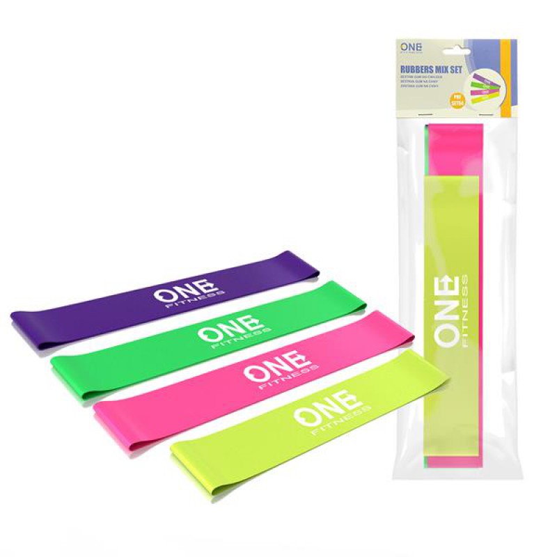 PBF EXERCISE BAND SET 04 ONE FITNESS