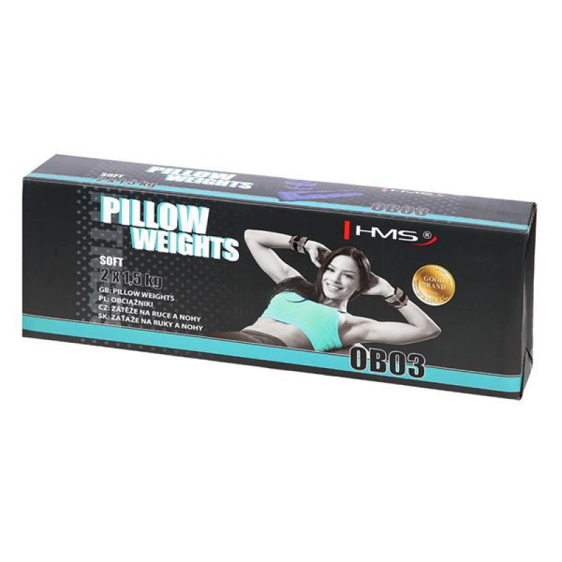 OB03 PILLOW WEIGHTS 2 x 1.5 KG HMS (blue)