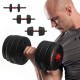 SGP20 COMPOSITE BARBELL AND DUMBBELLS SET 20 KG HMS