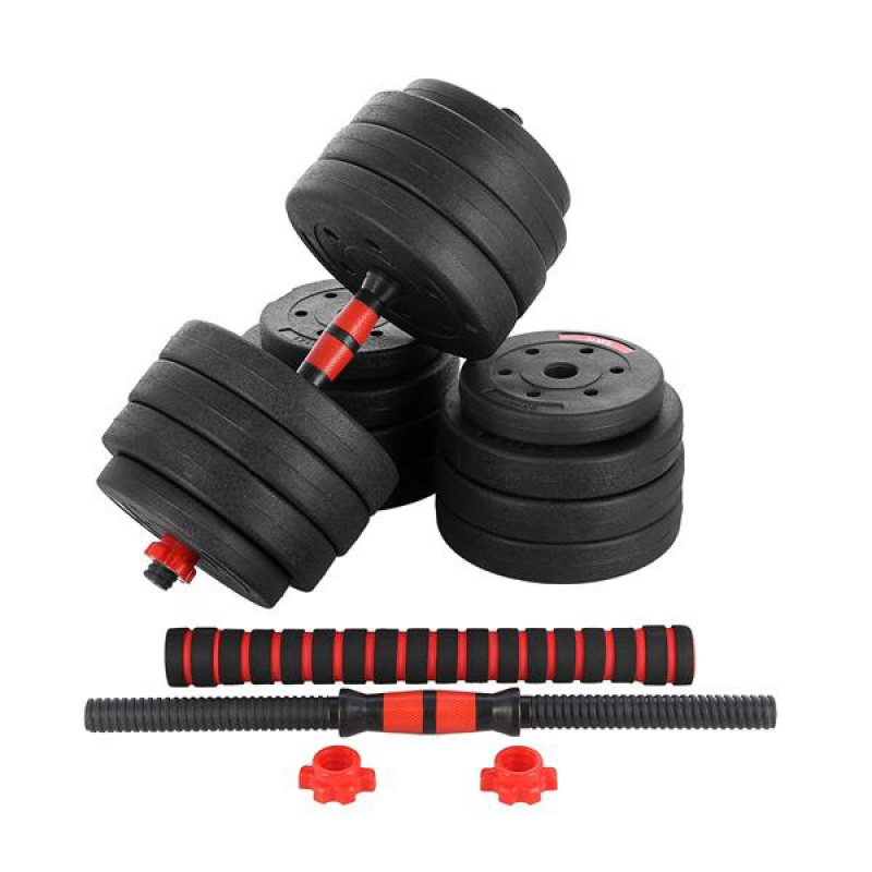 SGP40 COMPOSITE BARBELL AND DUMBBELLS SET 40 KG HMS