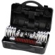 STC30 CHROME DUMBBELL SET-BARBELL IN SUITCASE 2x15KG HMS