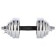 STC30 CHROME DUMBBELL SET-BARBELL IN SUITCASE 2x15KG HMS