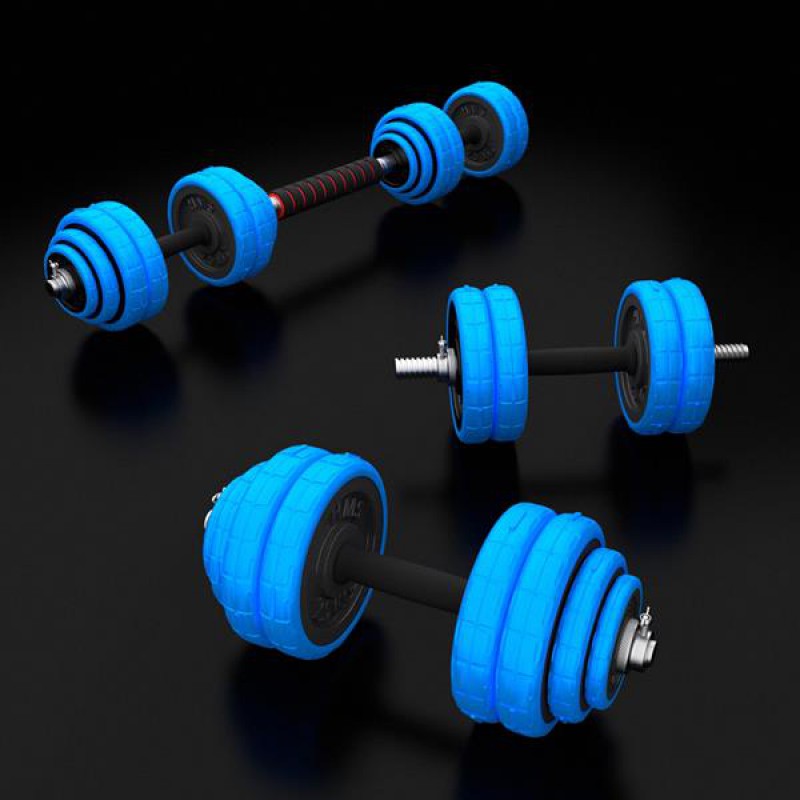 SGG30BAR DUMBBELL-BARBELL SET 30KG HMS