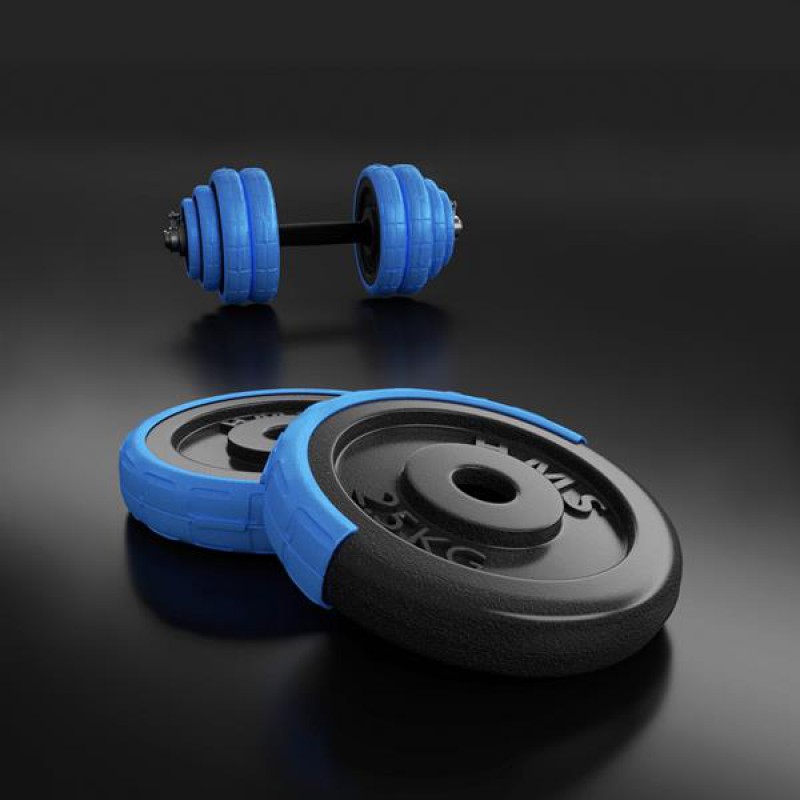 SGG30BAR DUMBBELL-BARBELL SET 30KG HMS