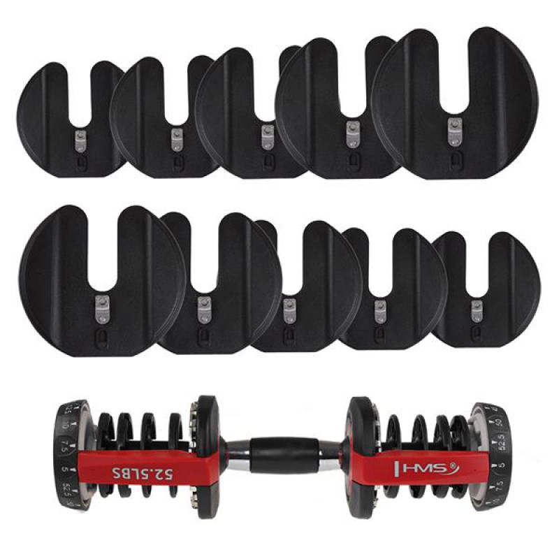 SR52 ADJUSTABLE DUMBBELL 52 LBS HMS