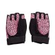 RST03 SIZE M LADY FITNESS GLOVES HMS (pink - gray)