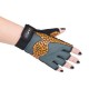 RST03 SIZE S LADY FITNESS GLOVES HMS (orange - gray)