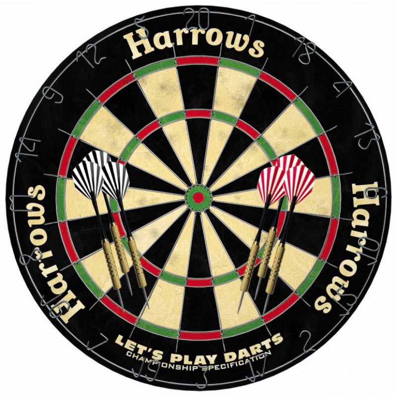 Darts taikinys LET'S PLAY DARTS su strėl.