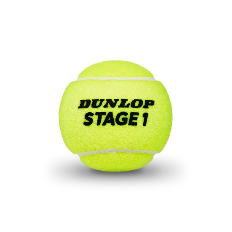 Teniso kamuoliukai Dunlop STAGE 1 GREEN 3-tube ITF