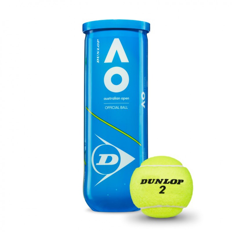 Teniso kamuoliukai Dunlop AUSTRALIAN OPEN 3-tube ITF