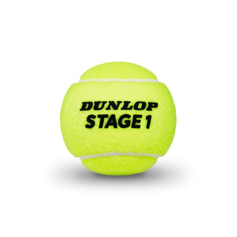 Teniso kamuoliukai Dunlop STAGE 1 GREEN 60-bucket ITF