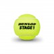 Teniso kamuoliukai Dunlop STAGE 1 GREEN 60-bucket ITF