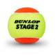 Teniso kamuoliukai Dunlop STAGE 2 ORANGE 3-tube ITF